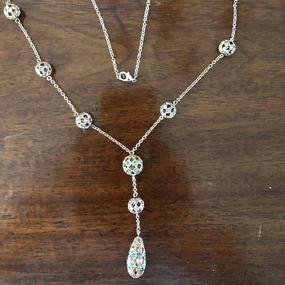 Rose gold necklace